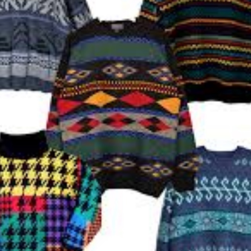 Mystery vintage sweater bundle 5 pounds